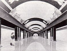 One of alternative projects of Central station 1983