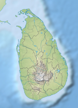 Rekawa Lagoon රැකව කලපුව is located in Sri Lanka