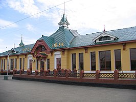 Spoorwegstation van Orsk