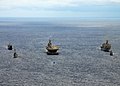 BRP Dagupan City together with other Philippine and U.S. Navy ships during Balikatan 2009 held on April, 2009.