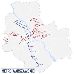 Metroo de Varsovio ﻿  - funkcias ﻿  - funkcias