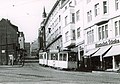 Remscheider Straßenbahn 1955 auf der damals steilsten Straßenbahnstrecke Deutschlands