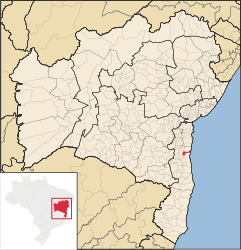 Uruçuca – Mappa