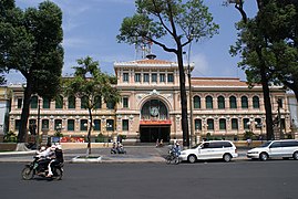 Central de los servicios postales, Saigón, Vietnam.