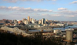 Cincinnatis skyline.