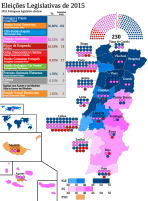 Deputados eleitos por círculo eleitoral