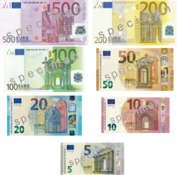 Dagiti nota ti banko ti Euro manipud idi 2014