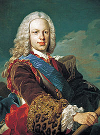 Rei Fernando VI da Espanha. c 1740.