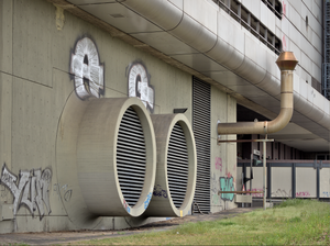 Vents on the ICC, Berlin parking garage