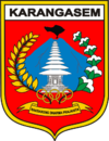 Lambang resmi Kabupatén Karangasem kabupatenkaraŋhasĕm·