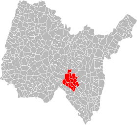 Localisation de Communauté de communes de la Vallée de l'Albarine