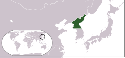 Location of the Soviet Civil Administration in the Korean Peninsula