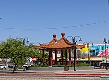 Pagoda china en Chinesca Mexicali.