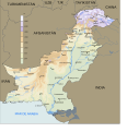 Mappa ta' eżenzjoni tal-Pakistan