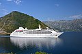 Le Silver Wind dans les Bouches de Kotor (Monténégro)