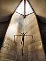 Statue of the Risen Christ above the altar