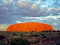 Uluru/Ayers Rock, Australie, inselberg et pédiment