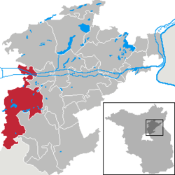 Wandlitz – Mappa