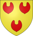 Coat of arms of the Vogel of Weiler-la-Tour family, men of the fief.