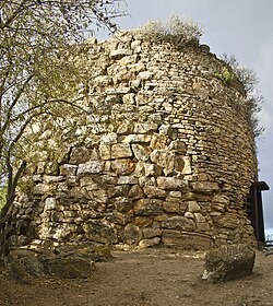 A nuraghe in the communal territory of Armungia.