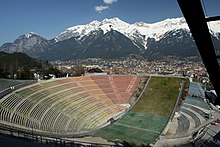 Vue du Stade de Bergisel