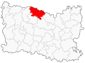 Localisation du canton de Breteuil.