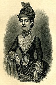 La emperatriz Haruko de un libro de 1902.