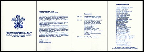 Event programme for 1983 tour by HRH Prince Charles and Princess Diana (26436296365).jpg