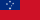 Drapeau des Samoa