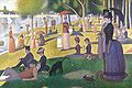 Georges Seurat: Somera dimanĉo sur insulo Grande Jatte, 1884-1886