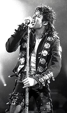 Michael Jackson na koncerte v roku 1988