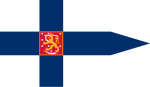 Militêre vlag van Finland, sedert 1978