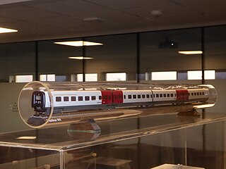 Models of trains from Bombardier - DSB IR4.