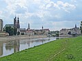 Deutsch: Partie an der Oder English: Panorama on the Oder