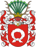 Coat of arms of Mikołaj Łączyński, 1580