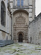 Portada de la Pellejería (1515-1516), catedral de Burgos, de Francisco de Colonia