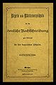 Bayerisches Regelbuch 1879