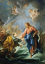 Saint Peter Attempting to Walk on Water, 1766, Cathédrale Saint-Louis, Versailles