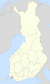 Poziția localității Turku