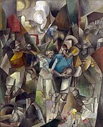 Albert Gleizes, Les Joueurs de football (Football Players), 1912–13