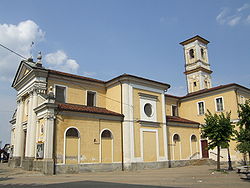 The parish church of St. John the Baptist in Candiolo