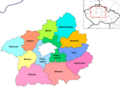 Central Bohemia districts