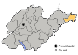 Weihai – Mappa