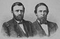 Die Gartenlaube (1869) b 037.jpg Präsident Grant Vicepräsident Colfax (Adolf Neumann)