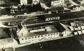 Luftbild der Bürstenfabrik von Walter Mittelholzer von 1925