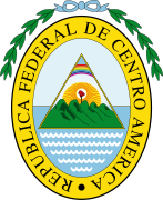 Escudo de la República Federal de Centro América (1824)