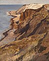 Eugen Bracht Küste auf Sylt (Morsum-Kliff), 1897