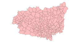 Provincia di León – Mappa