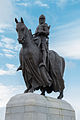 Karaļa Roberta statuja Banokbērnas kaujas vietā