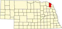 Koartn vo Dixon County innahoib vo Nebraska